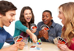 Mattel Uno No Mercy, Uno & Uno Flip Card Game Combo Pack – 3 Classic Party Games