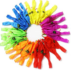 MAXDUCK 30Pack Hero Punch Balloons – Colorful Latex Party Toys for Kids & Classrooms