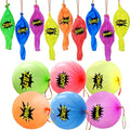 MAXDUCK 30Pack Hero Punch Balloons – Colorful Latex Party Toys for Kids & Classrooms