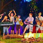 Max Fun Inflatable Rock Star Toy Set – 48pc Kids Party Props