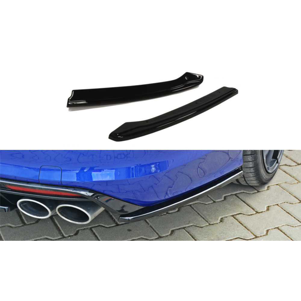 Maxton Design - Golf R MK7 Estate (2013-2016) Rear Side Splitters