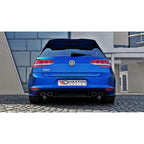 Maxton Design - VW Golf R MK7 Hatchback (2013-2016) Rear Diffuser & Rear Side Splitters