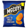 McCoy's Salt & Malt Vinegar Sharing Crisps PMP 65g (Box of 20)