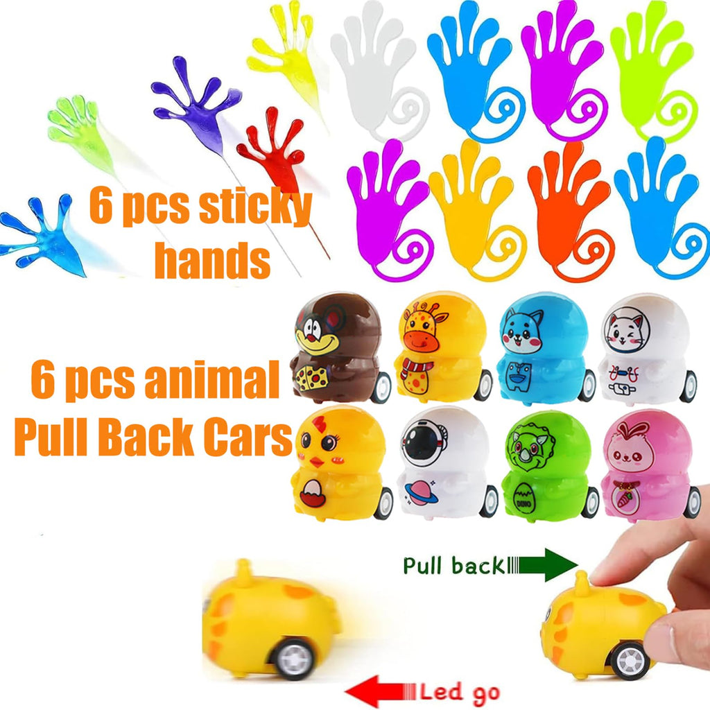 Mctuoba 128 Pcs Kids Party Favors – Fidget Toys Bulk for School Parties, Valentines & Easter