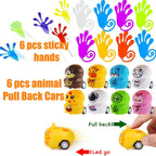 Mctuoba 128 Pcs Kids Party Favors – Fidget Toys Bulk for School Parties, Valentines & Easter