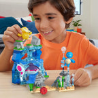 MEGA Pokemon Aquatic Adventure Building Set – 319 Pieces, 2 Poseable Characters for Kids