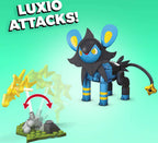Mega Construx Pokemon Luxio Construction Set – 67 Pieces with Poseable Figure