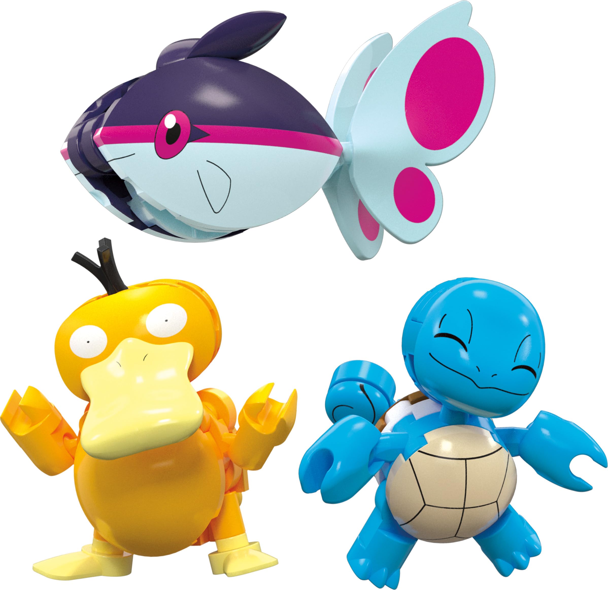 MEGA Pokemon Aquatic Adventure Building Set – 319 Pieces, 2 Poseable Characters for Kids