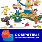MEGA Pokemon Ferris Wheel Fun Building Set – 393 Pieces, 4 Poseable Pokemon, 5+ Inches Tall | Amazon Exclusive