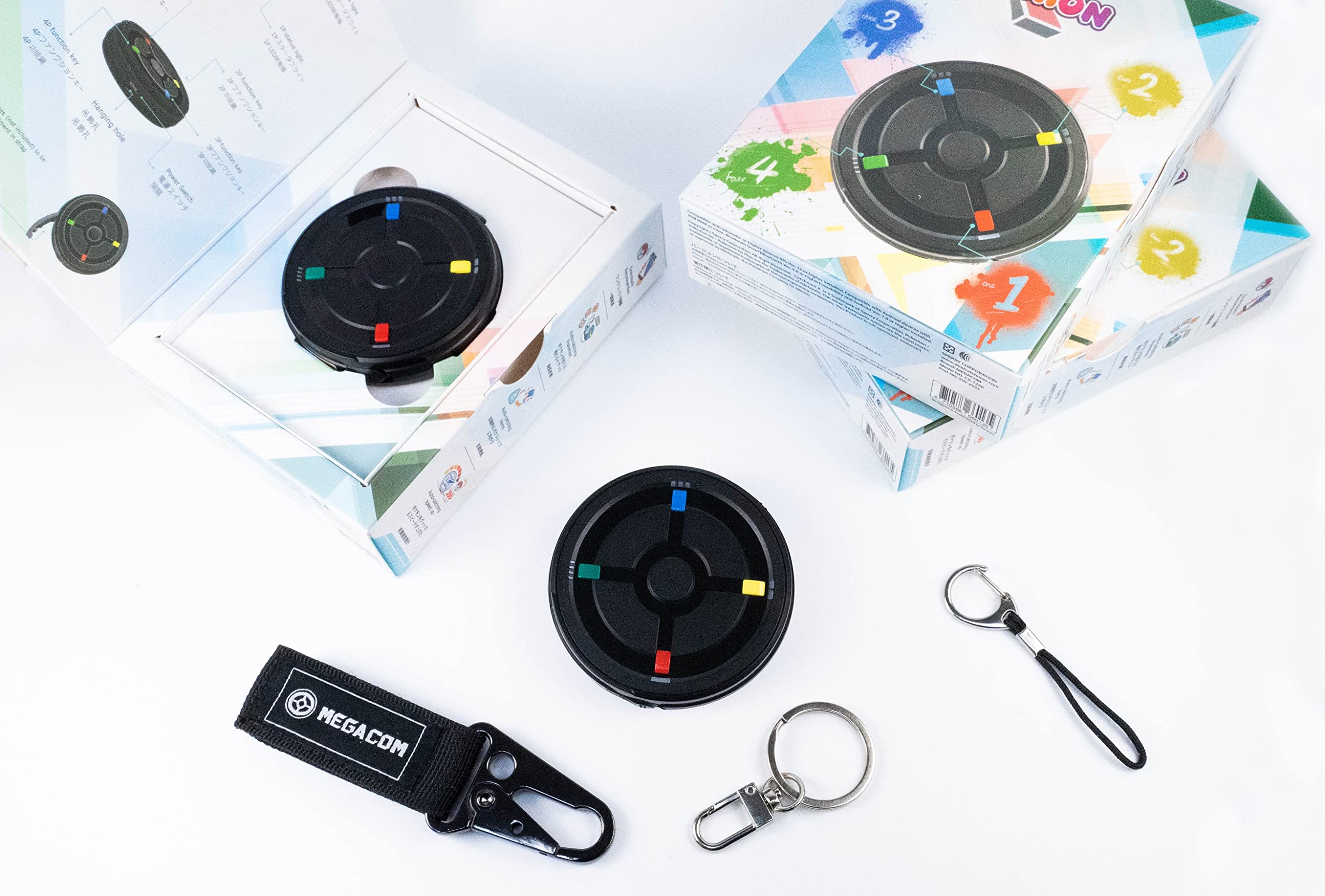 Megacom CatchMon X 4-Account Auto Catcher for Pokemon Go Plus – 65ft Bluetooth, No Vibration, 4in1