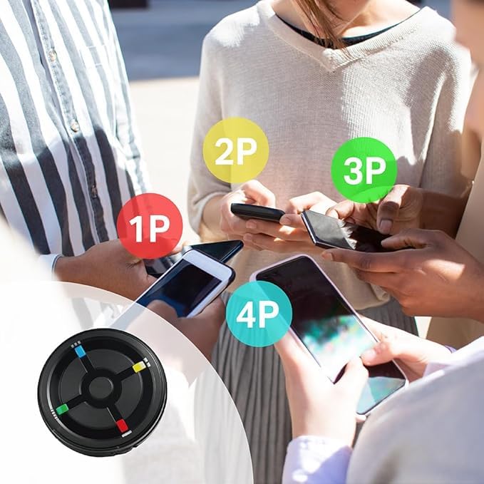 Megacom CatchMon X 4-Account Auto Catcher for Pokemon Go Plus – 65ft Bluetooth, No Vibration, 4in1