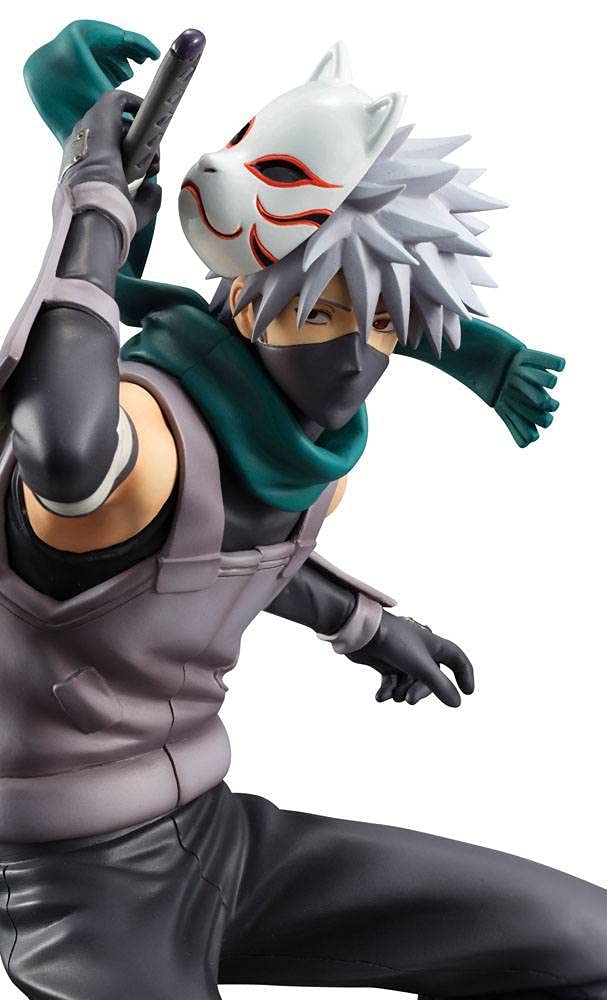 Megahouse G.E.M. Naruto Hatake Kakashi Anbu Ver. Repeat Figure – Multicolor