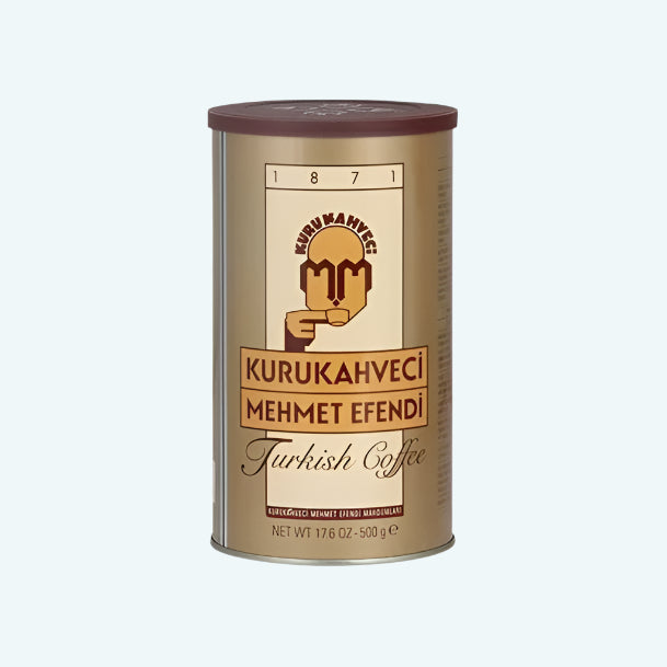 Mehmet Efendi Turk Kahvesi Turkish Coffee Tin 500g