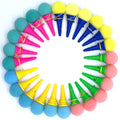 Meirrnyyu 24 Pcs 4-Inch Ice Cream Foam Ball Launcher – Kids Party Toy & Carnival Prize