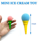Meirrnyyu 24 Pcs 4-Inch Ice Cream Foam Ball Launcher – Kids Party Toy & Carnival Prize