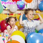 Meirrnyyu 24 Pcs 4-Inch Ice Cream Foam Ball Launcher – Kids Party Toy & Carnival Prize
