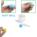 Meirrnyyu 24 Pcs 4-Inch Ice Cream Foam Ball Launcher – Kids Party Toy & Carnival Prize