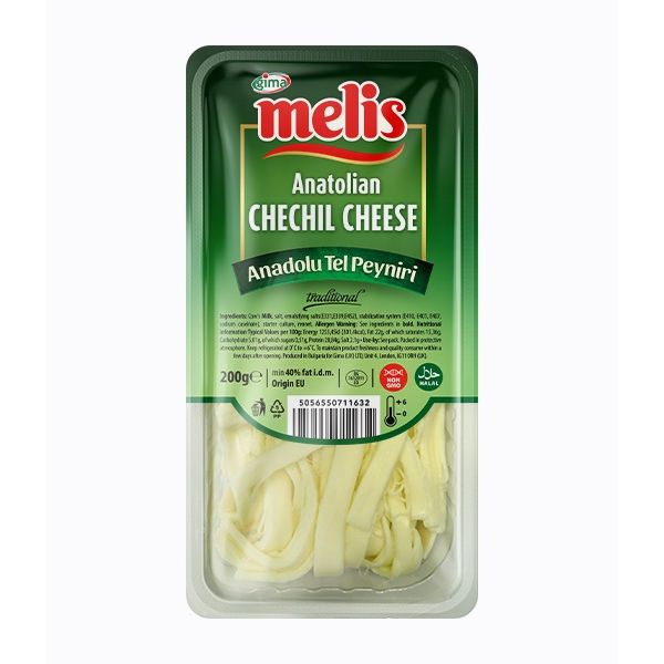 Melis Anatolian Chechil String Cheese (Anadolu Tel Peyniri), 200g Pack