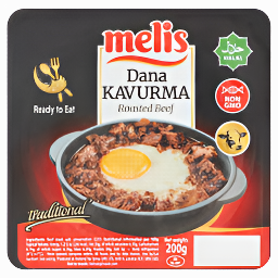 Melis Dana Kavurma Roasted Beef Premium Pack 200g