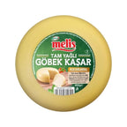 Melis Tam Yağlı Göbek Kaşar Kashkaval Cheese, 400g Wheel