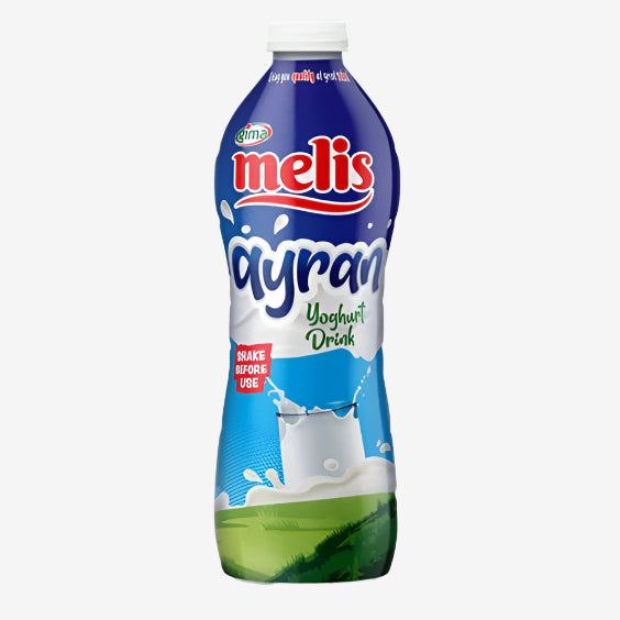 Melis Traditional Refreshing Ayran Yogurt Drink, 770ml Bottle