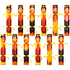 Melisheer 12 Pack Thanksgiving Crackers – Turkey Design No-Snap Party Favors
