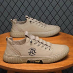Men Casual Flat Shoes Trend Breathable Canvas