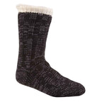 Sock Stack Mens Slipper Socks Non Slip Grips Chunky Winter Lounge Wear Ultra Soft Sherpa