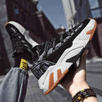 Men's Athletic Walking Style Casual Shoes with Custom Logo - Sneakers for Men