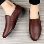 Men's Breathable Leather Shoes