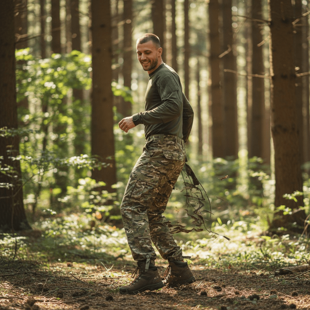 Men's Combat Trousers – BTP Camo