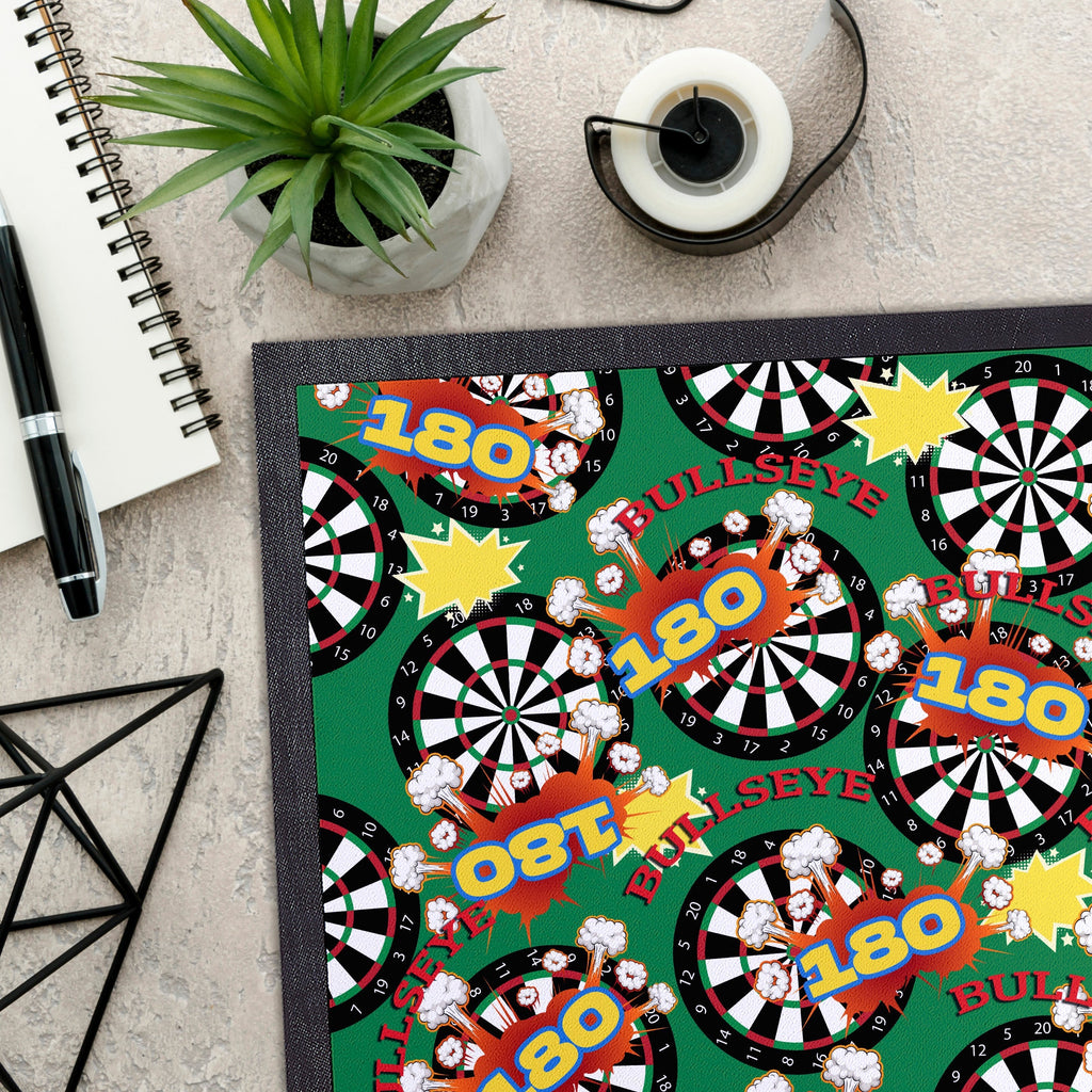 Bullseye Pattern - Darts Door Mat - 60cm x 40cm