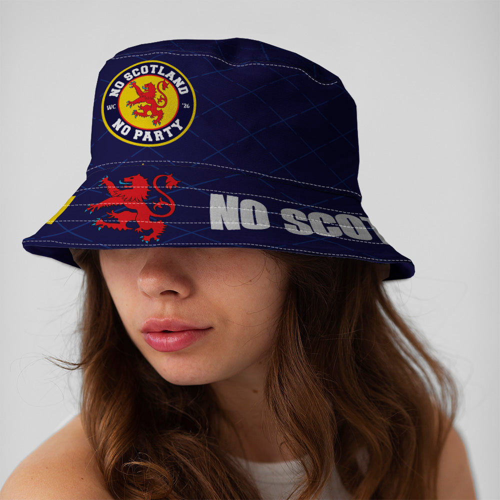 No Scotland No Party - WC26 - Alternative Design - Bucket Hat