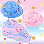 MermaidSlime 8 Pack Slimes Kit — Scented Butter Slime, Cloud Slime & Crystal Clear Slimes for Kids Party Favors