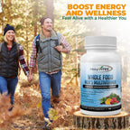 Methylated Men's Multivitamins – 44 Organic Whole-Food Ingredients | Vegan Daily Vitamin for Men