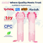Mewaii Long Axolotl Plush – 5 Sizes, Giant Soft Pink Axolotl Body Pillow & Kawaii Plush Toy