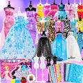 MGparty 800+ PCS Fashion Designer Kit for Girls – Doll Clothes Sewing & DIY Craft Kit