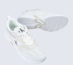 Calvin Klein Jeans RETRO TENNIS Trainers, Suede / Mesh, UK 3.5 / EU 36