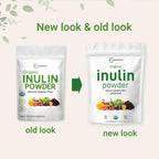 Micro Ingredients Organic Inulin FOS Fiber Powder 2.2 lb | Water-Soluble Prebiotic