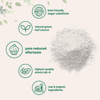 Micro Ingredients Pure Organic Stevia Powder – 1 lb Reb-A Green Leaf, Zero Calorie, Keto Friendly