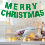 mifengda Green Glitter DIY Banner Kit — Customizable Letters for Birthday & Graduation