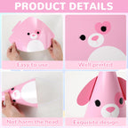 MinFyberd 24 Pcs Cute Animal Party Hats – Kawaii Cone Crowns for Kids & Adults