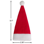 Mini Christmas Hat Cutlery Holders – Festive Tableware Bags for Holiday Dining & Decoration