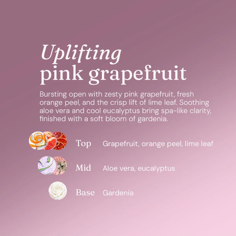 Miniml Pink Grapefruit + Aloe Vera Ausgleichendes Shampoo 1L Nachfüllpackung | Sanfte tägliche Reinigung