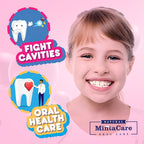 Mintacare All Natural Organic Oil Pulling for Kids – Bubble Gum Mouthwash, Fluoride & Alcohol Free, Made in USA, 8oz