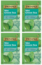 4 x Twinings Green Tea & Mint 20
