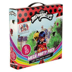 Miraculous Ladybug 50pc Birthday Party Supplies Set – All-in-One Celebration Kit with Backdrop, Props & Tableware