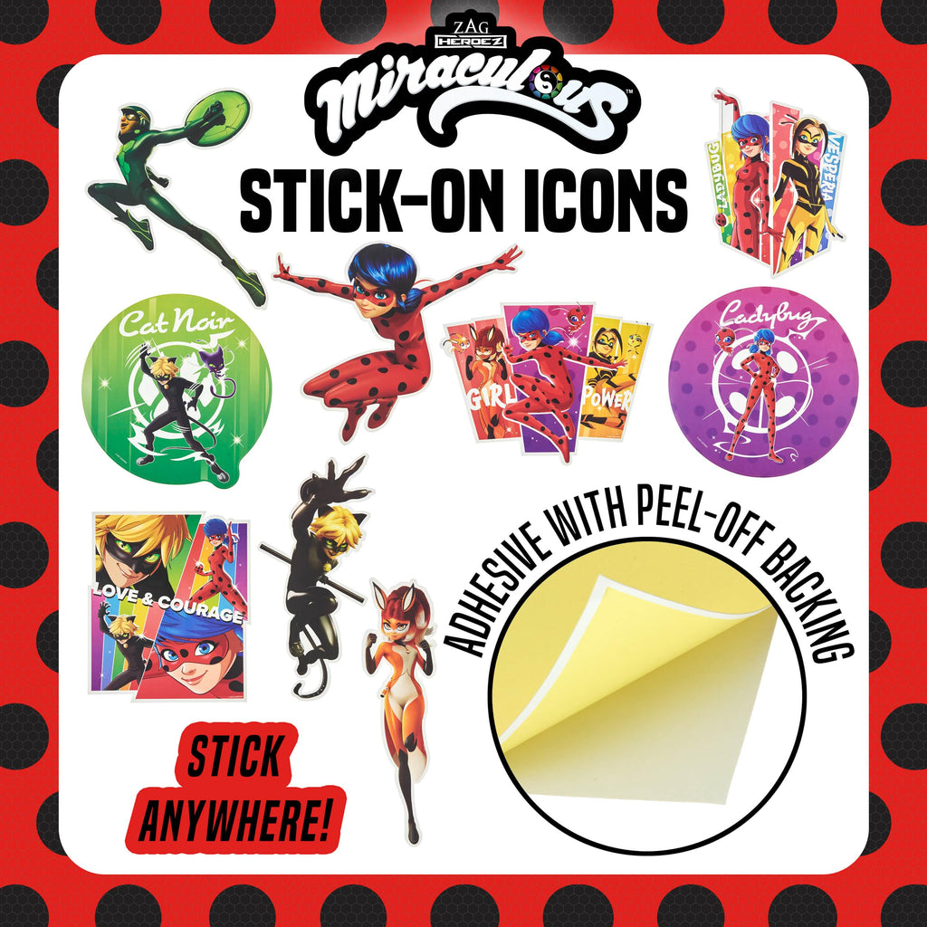 Miraculous Ladybug 50pc Birthday Party Supplies Set – All-in-One Celebration Kit with Backdrop, Props & Tableware
