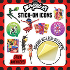 Miraculous Ladybug 50pc Birthday Party Supplies Set – All-in-One Celebration Kit with Backdrop, Props & Tableware