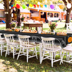 Mixweer 2 Pcs Basketball Tablecloths – 54 x 108 in Waterproof PE Plastic for Sports Theme Parties